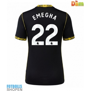 Billiga Chelsea Emmanuel Emegha #22 Bortatröja Dam 2026-27 Kortärmad
